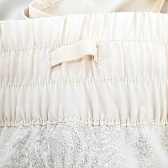 DSG Womens Size 2XL High Rise Waistband Stride Shorts Light Sand Brief Lined New - Picture 7 of 7